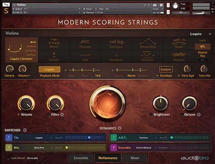 audio bro la scoring strings v2.0